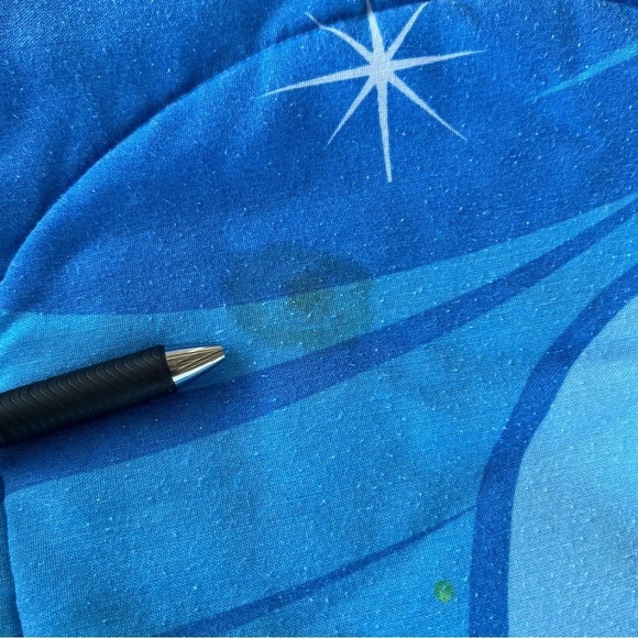 VTG Disney Toy Story Reversible Comforter Buzz Lightyear Woody’s Roundup 90s GUC - Picture 15 of 15